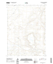 USGS US Topo 7.5-minute map for Black Rock Flat East WY 2021