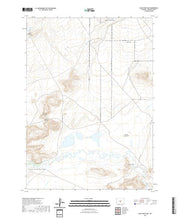 USGS US Topo 7.5-minute map for Black Rock Gap WY 2021