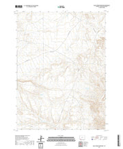 USGS US Topo 7.5-minute map for Black Spring Reservoir WY 2021