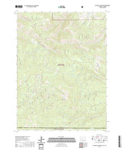 USGS US Topo 7.5-minute map for Blackhall Mountain WYCO 2021