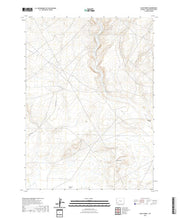 USGS US Topo 7.5-minute map for Blue Forest WY 2021