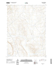 USGS US Topo 7.5-minute map for Blue Gap WY 2021