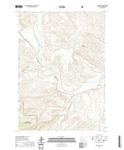 USGS US Topo 7.5-minute map for Blue Holes WY 2021