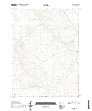 USGS US Topo 7.5-minute map for Blue Point WY 2021