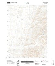 US Topo 7.5-minute map for Boars Tusk SW WY