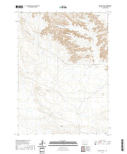 USGS US Topo 7.5-minute map for Bob Jack Well WY 2021