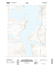 USGS US Topo 7.5-minute map for Bonneville SW WY 2021