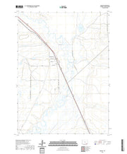 USGS US Topo 7.5-minute map for Bosler WY 2021