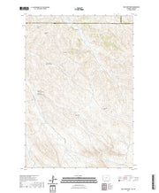 US Topo 7.5-minute map for Box Elder Draw WYMT