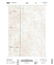 USGS US Topo 7.5-minute map for Brislawn School WY 2021