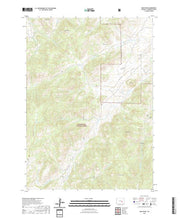 USGS US Topo 7.5-minute map for Buck Peak WY 2021