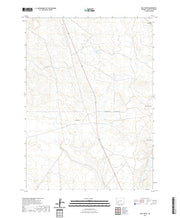 USGS US Topo 7.5-minute map for Bull Draw WY 2021