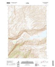 USGS US Topo 7.5-minute map for Bull Lake West WY 2021