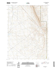 USGS US Topo 7.5-minute map for Bull Springs WY 2021