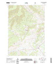 USGS US Topo 7.5-minute map for Burgess Junction WY 2021