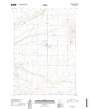 USGS US Topo 7.5-minute map for Burlington WY 2021