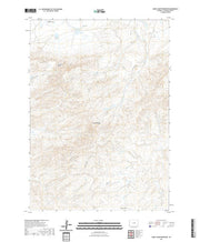 USGS US Topo 7.5-minute map for Camel Hump Reservoir WY 2021