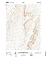 USGS US Topo 7.5-minute map for Camel Rock WY 2021