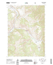 USGS US Topo 7.5-minute map for Camp Davis WY 2021