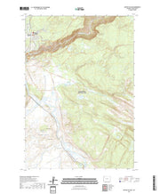 USGS US Topo 7.5-minute map for Canyon Village WY 2021