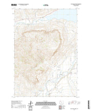 USGS US Topo 7.5-minute map for Castle Rock Creek WY 2021