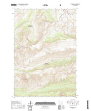 USGS US Topo 7.5-minute map for Cathedral Peak WY 2021