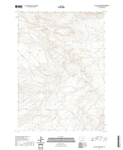 USGS US Topo 7.5-minute map for Cave Gulch Reservoir WY 2021