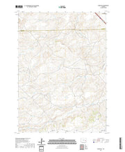 USGS US Topo 7.5-minute map for Cedar Hill WY 2021