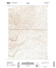 USGS US Topo 7.5-minute map for Cedar Mountain WY 2021