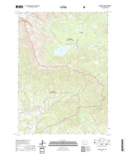 USGS US Topo 7.5-minute map for Christina Lake WY 2021