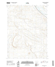 USGS US Topo 7.5-minute map for Church Butte NW WY 2021