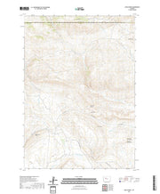 USGS US Topo 7.5-minute map for Circle Ridge WY 2021