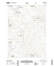 USGS US Topo 7.5-minute map for Clareton WY 2021