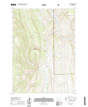 USGS US Topo 7.5-minute map for Coal Creek WY 2021