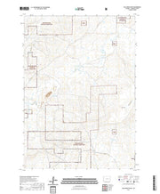 USGS US Topo 7.5-minute map for Coal Draw South WY 2021