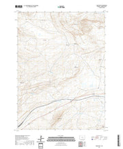 USGS US Topo 7.5-minute map for Como West WY 2021