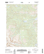 US Topo 7.5-minute map for Cony Mountain WY