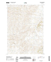 USGS US Topo 7.5-minute map for Cooley Draw WY 2021