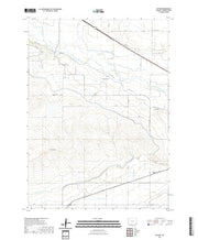 USGS US Topo 7.5-minute map for Cottier WY 2021