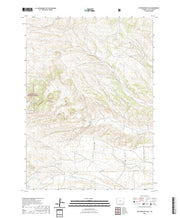 USGS US Topo 7.5-minute map for Cottonwood Falls WY 2021