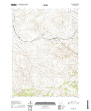 USGS US Topo 7.5-minute map for Dale Creek WY 2021