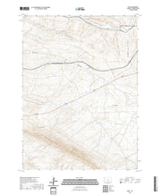 USGS US Topo 7.5-minute map for Dana WY 2021