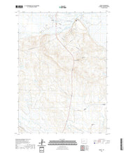 USGS US Topo 7.5-minute map for Daniel WY 2021