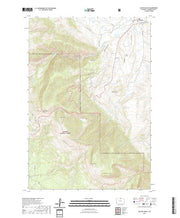 USGS US Topo 7.5-minute map for Dayton South WY 2021