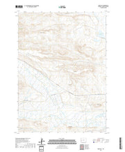 USGS US Topo 7.5-minute map for Deer Hill WY 2021