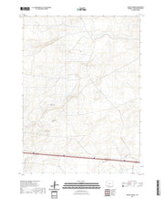 USGS US Topo 7.5-minute map for Desert Springs WY 2021