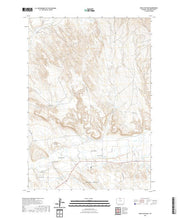 USGS US Topo 7.5-minute map for Devils Kitchen WY 2021