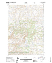 US Topo 7.5-minute map for Devils Tooth WY