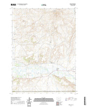 USGS US Topo 7.5-minute map for Dixon WYCO 2021