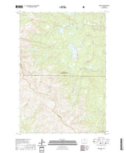 USGS US Topo 7.5-minute map for Dome Lake WY 2021